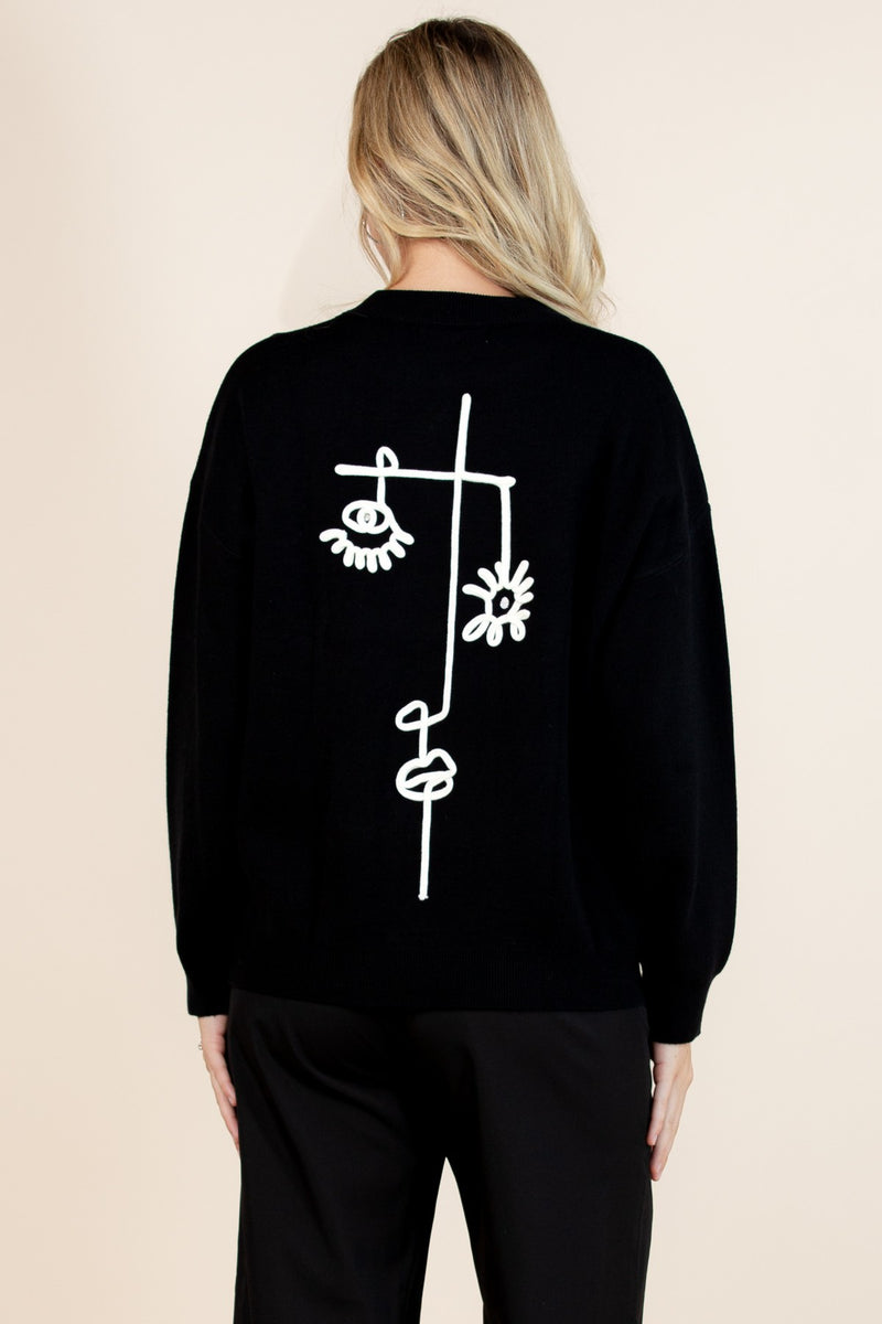 Dory Embroidery Sweater