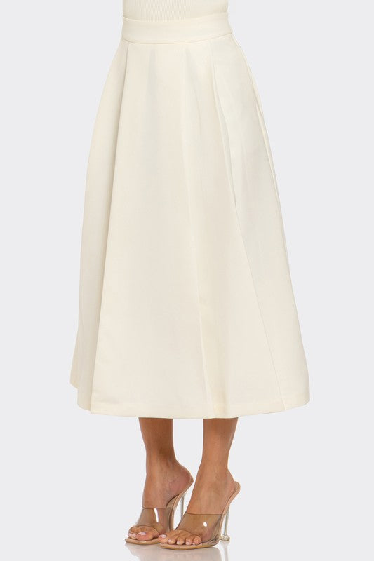 Charlotte midi skirt