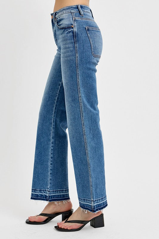 High rise jeans