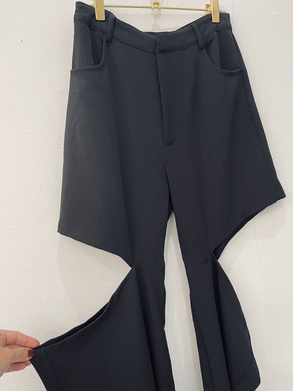 Cutout pants