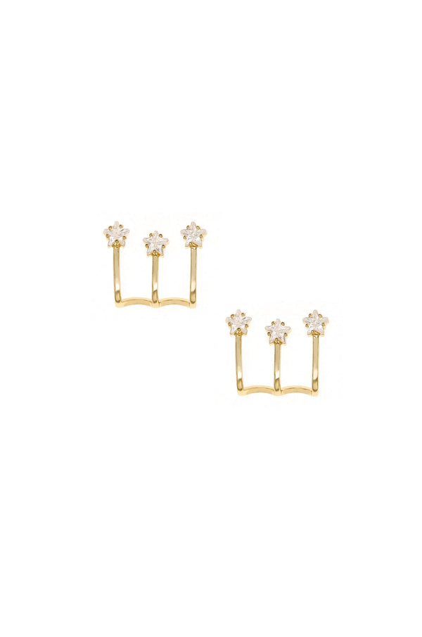 Constellation Wrap 18k Gold Plated Earring