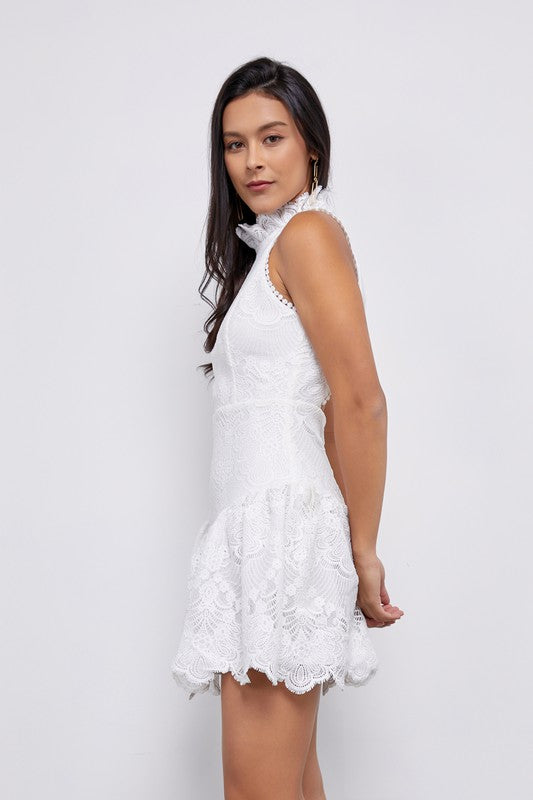 Delicate lace dress